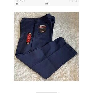 Dickies Men's 874 Classic Original Fit Uniform Work Pants Blue Size 46x30 NEW